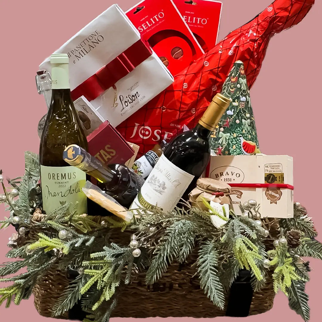 Cesta de Regalo Gourmet Joselito Mantequerías Bravo