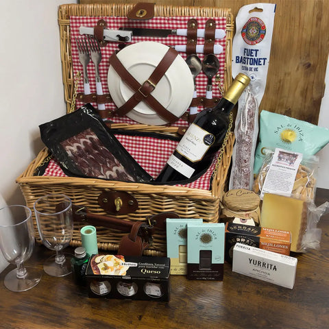 Cesta de Regalo Picnic Otoñal Mantequerías Bravo