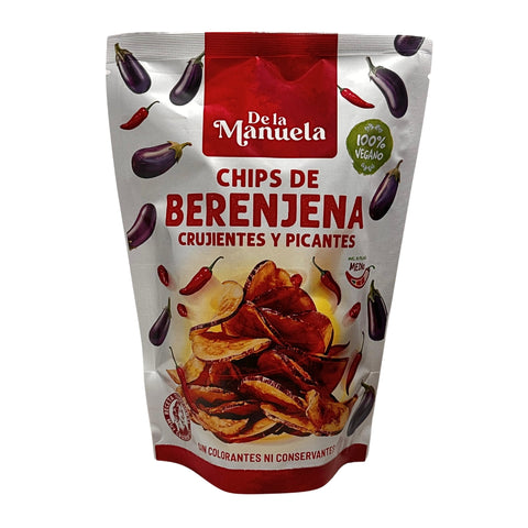 Chips de Berenjena Picantes con Miel de Caña De La Manuela Mantequerías Bravo