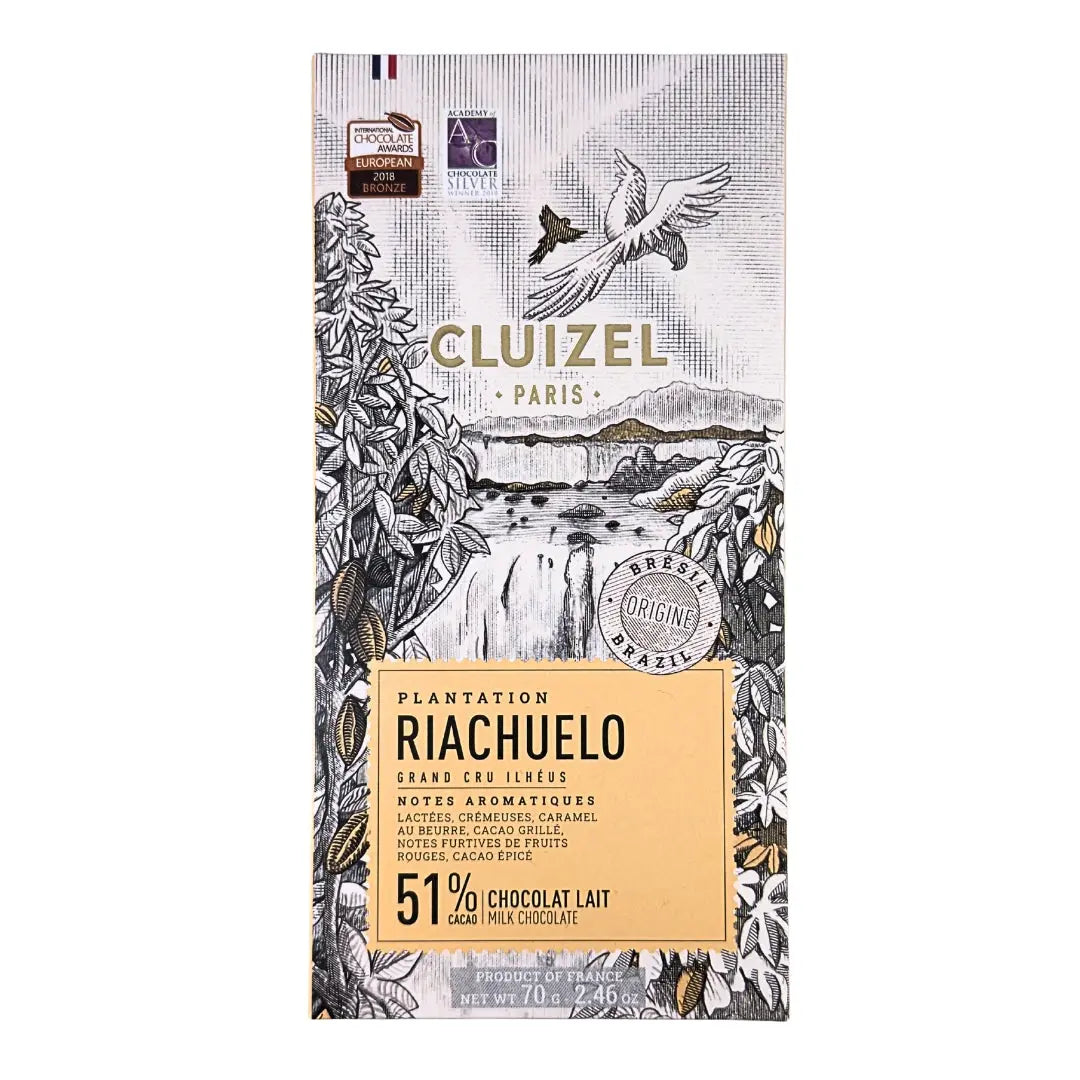 Chocolate Con Leche 51% Riachuelo de Michel Cluizel 70 g Michel Cluizel