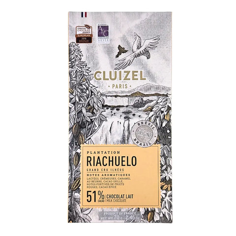 Chocolate Con Leche 51% Riachuelo de Michel Cluizel 70 g Michel Cluizel