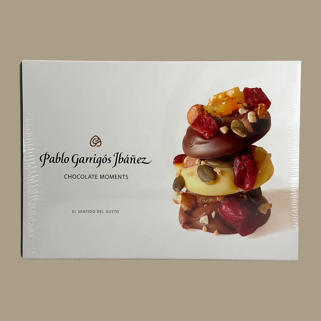 Chocolate con frutas y frutos secos Chocolate Moments Pablo Garrigós Ibáñez 135 g Pablo Garrigós Ibañez S.L