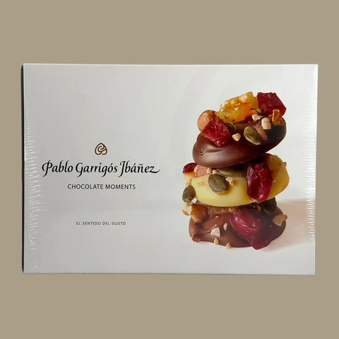 Chocolate con frutas y frutos secos Chocolate Moments Pablo Garrigós Ibáñez 135 g Pablo Garrigós Ibañez S.L