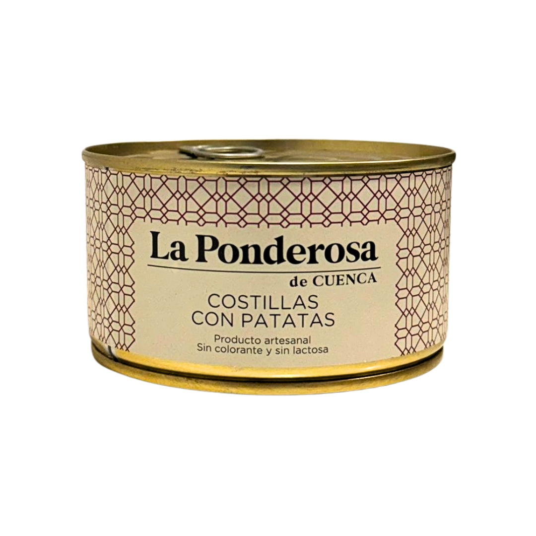 Costillas con Patatas La Ponderosa de Cuenca 390 g La Ponderosa de Cuenca