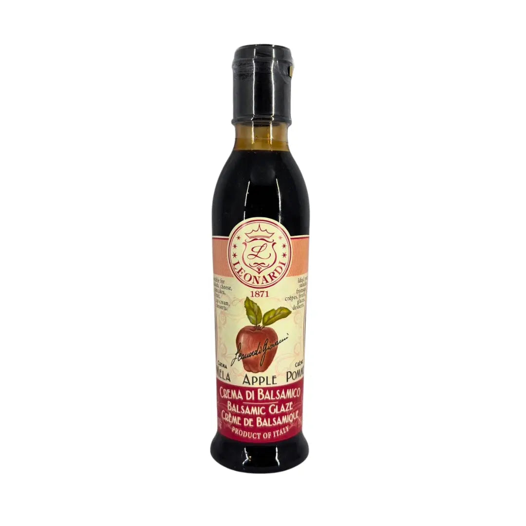Crema de balsámico con Manzana Leonardi. 220 ml ACETAIA LEONARDI