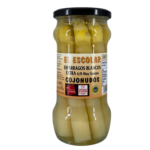Espárragos Blancos Cojonudos 6/8 El Escolar El Escolar