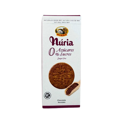 Galletas con Chocolate Sin Azúcar Nuria Birba 135 g Galetes Camprodon SAU