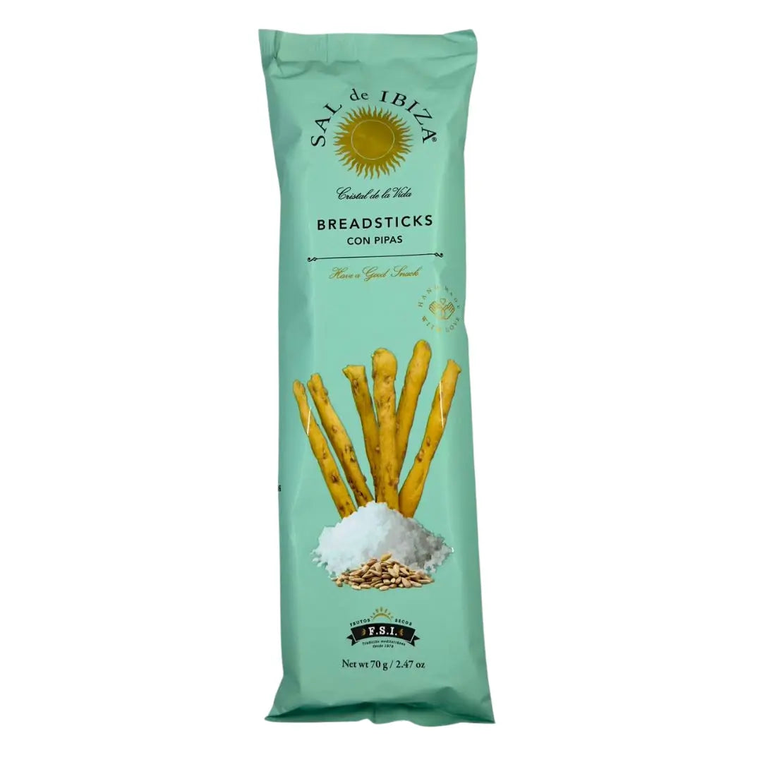 Grisines con Pipas Sal de Ibiza Sal de Ibiza
