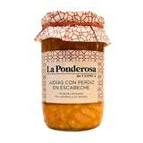 Judías con Perdiz en Escabeche La Ponderosa de Cuenca. 670 g La Ponderosa de Cuenca