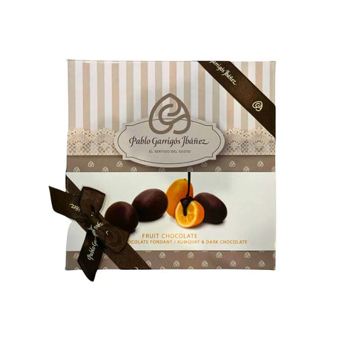 Kumquat confitado cubierto de chocolate oscuro 120 g Pablo Garrigós Ibañez S.L