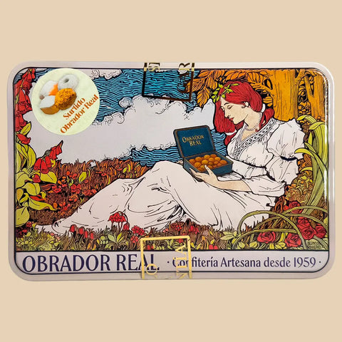 Lata Surtida de Mantecados y Polvorones Obrador Real 300 g Obrador Real Confitería