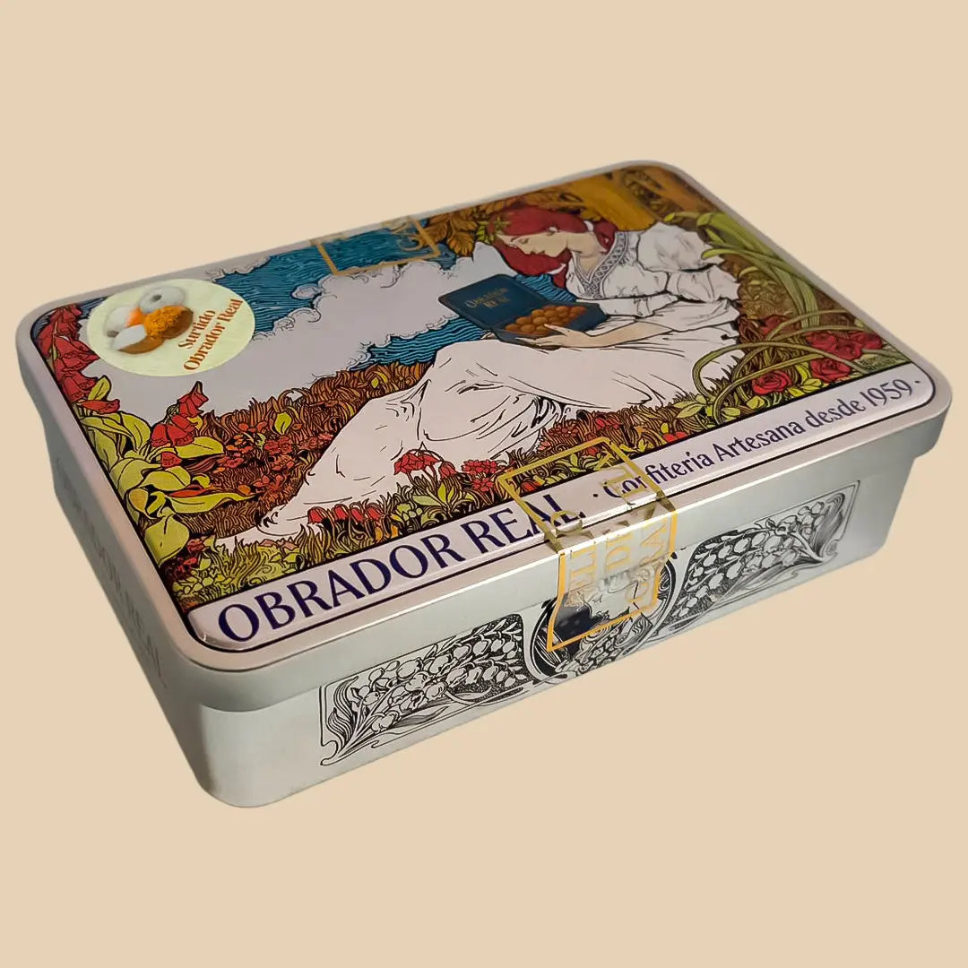 Lata Surtida de Mantecados y Polvorones Obrador Real 300 g Obrador Real Confitería
