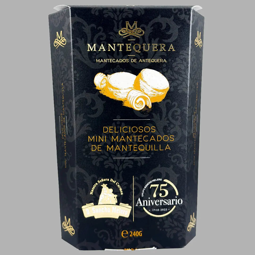 Mantecados de Antequera de Mantequilla Mantequera 240 g Industrias Confiteras Antequerana SL