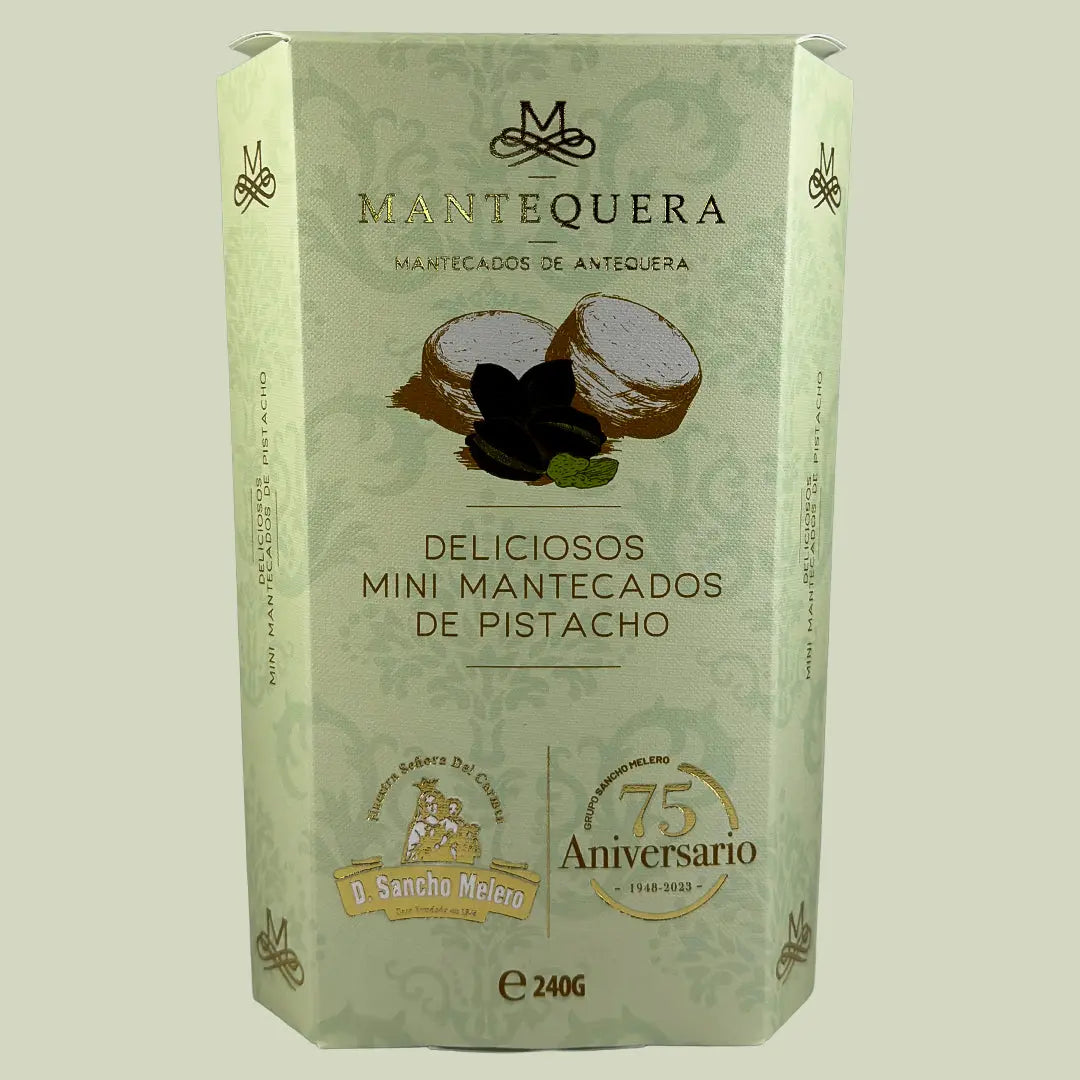 Mantecados de Antequera de Pistacho Mantequera 240 g Industrias Confiteras Antequerana SL