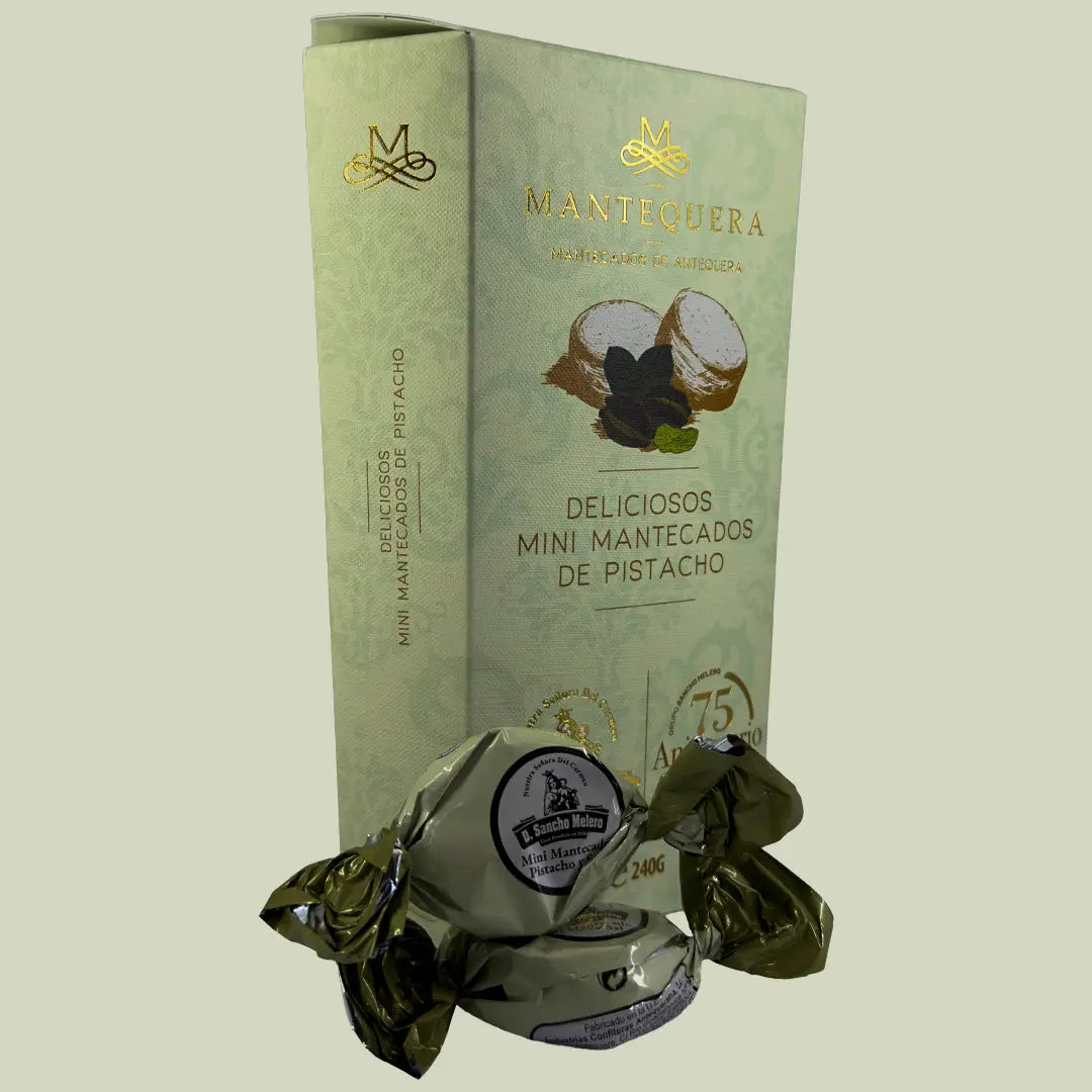 Mantecados de Antequera de Pistacho Mantequera 240 g Industrias Confiteras Antequerana SL