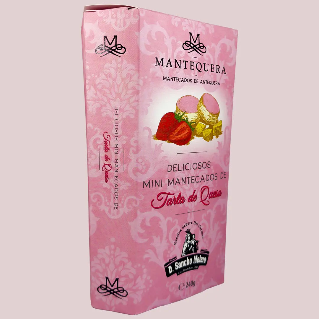 Mantecados de Antequera de Tarta de Queso Mantequera 240 g Industrias Confiteras Antequerana SL