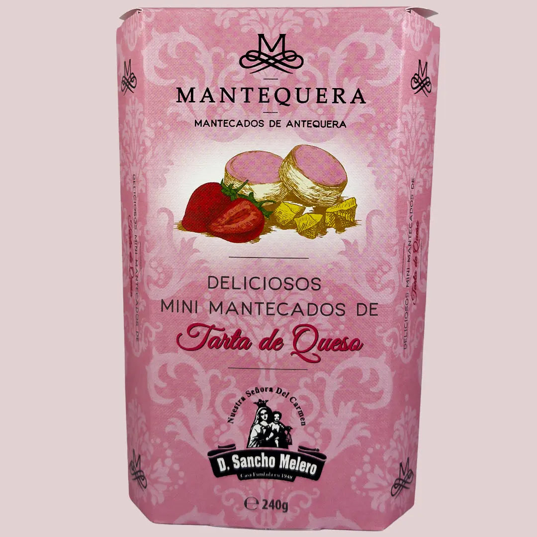 Mantecados de Antequera de Tarta de Queso Mantequera 240 g Industrias Confiteras Antequerana SL