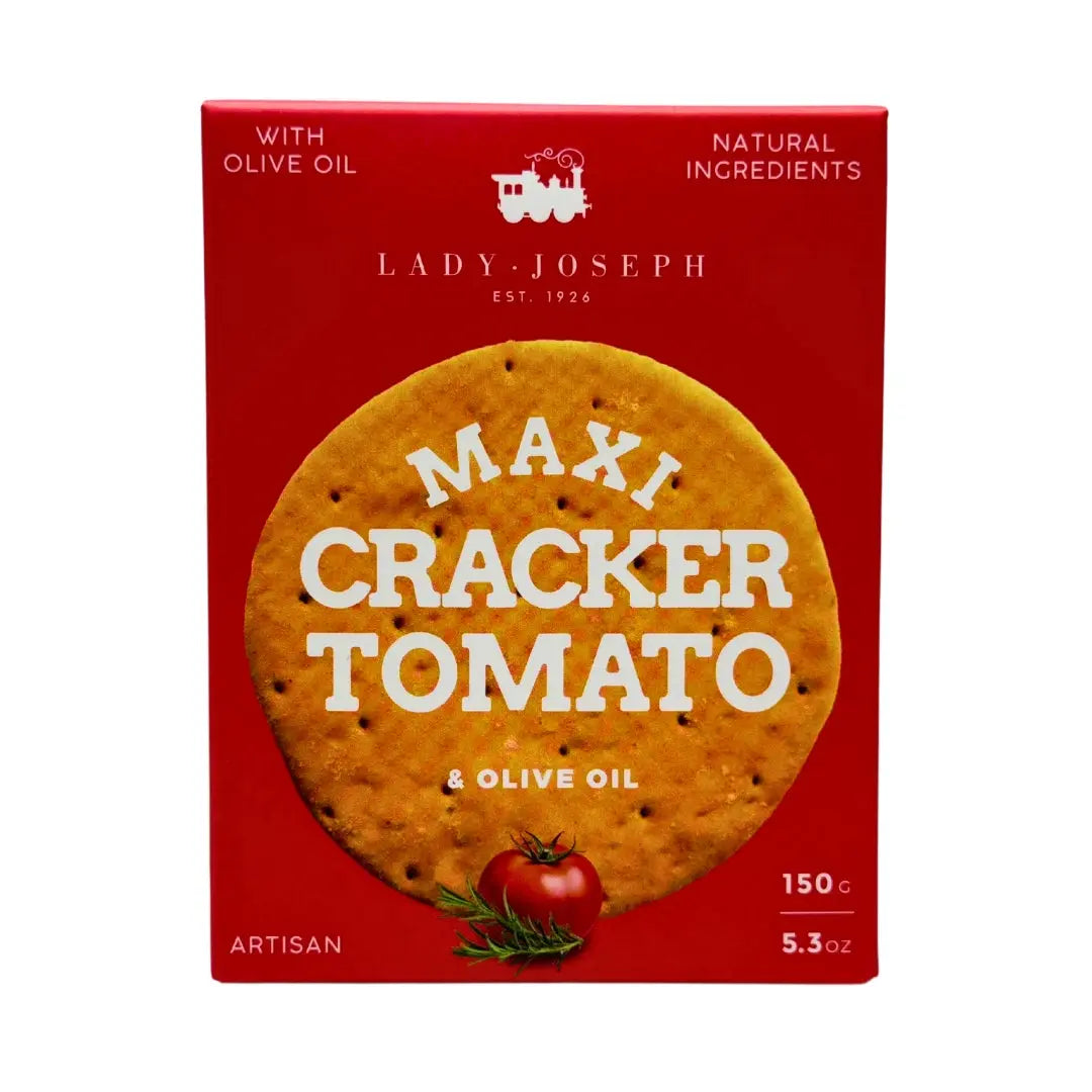 Maxi Galletas Saladas con Tomate y Aceite de Oliva Lady Joseph 150 gramos Lady Joseph