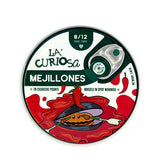 Mejillones en Escabeche Picante La Curiosa 8/12 piezas 110 g Mantequerías Bravo