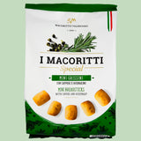 Mini Grissinis con Romero y Alcaparras I Macoritti 250 g Macoritto Valentino SRL
