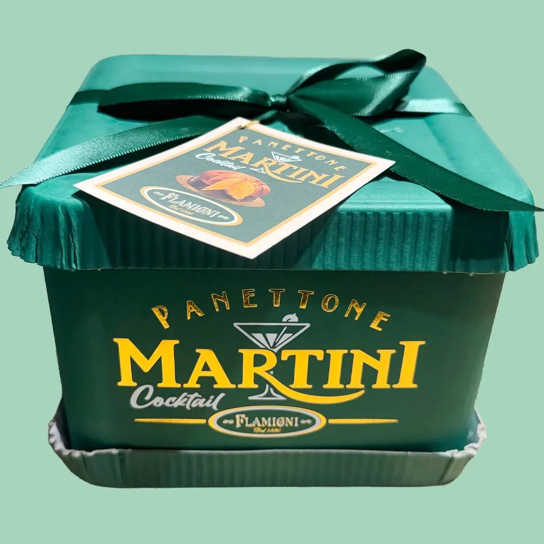 Mini Panettone Flamigni Martini con crema de vermut y olivas 350 g Flamigni S.r.l.
