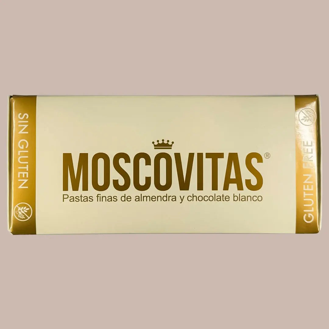 Moscovitas con Chocolate Blanco Sin Gluten 160 g Moscovitas Rialto
