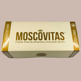 Moscovitas con Chocolate Blanco Sin Gluten 160 g Moscovitas Rialto
