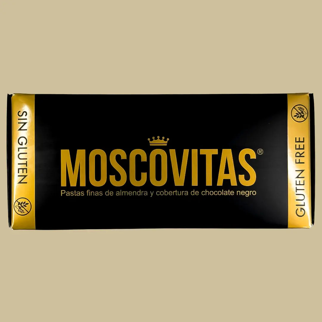 Moscovitas con Chocolate Negro Sin Gluten 160 g Moscovitas Rialto