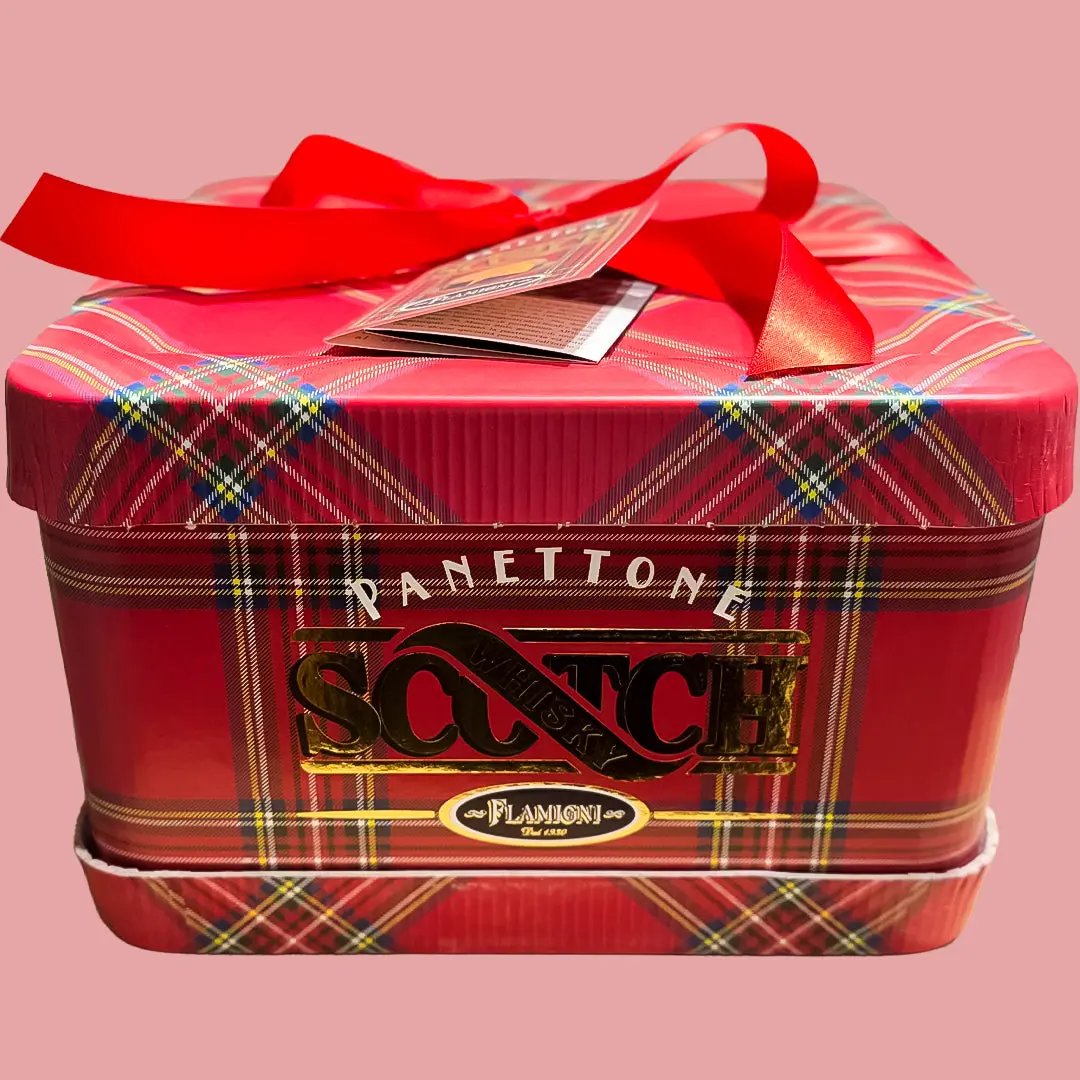 Panettone Flamigni Scotch con Crema de Whisky. 950 g Flamigni