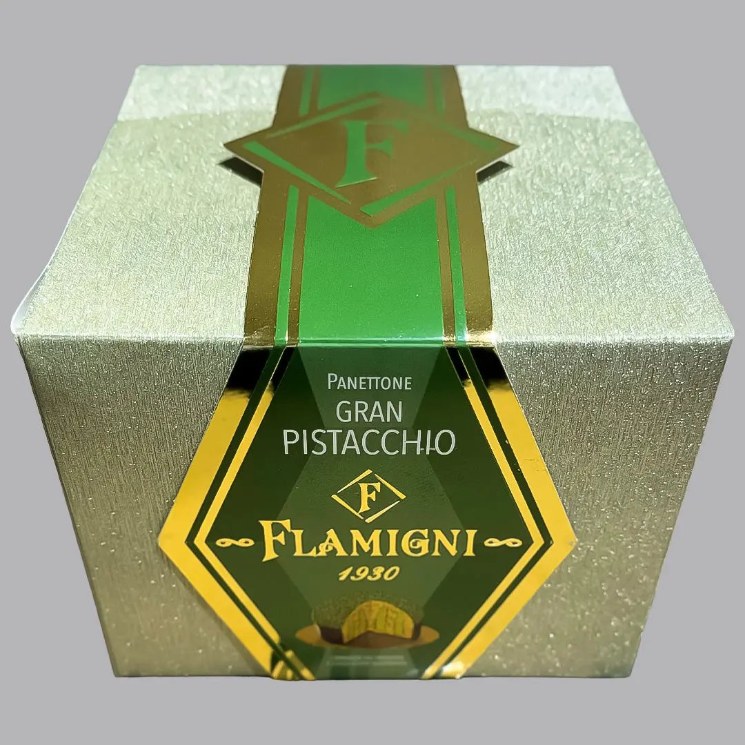 Panettone Flamigni con Crema de Pistacho 350 g Mantequerías Bravo