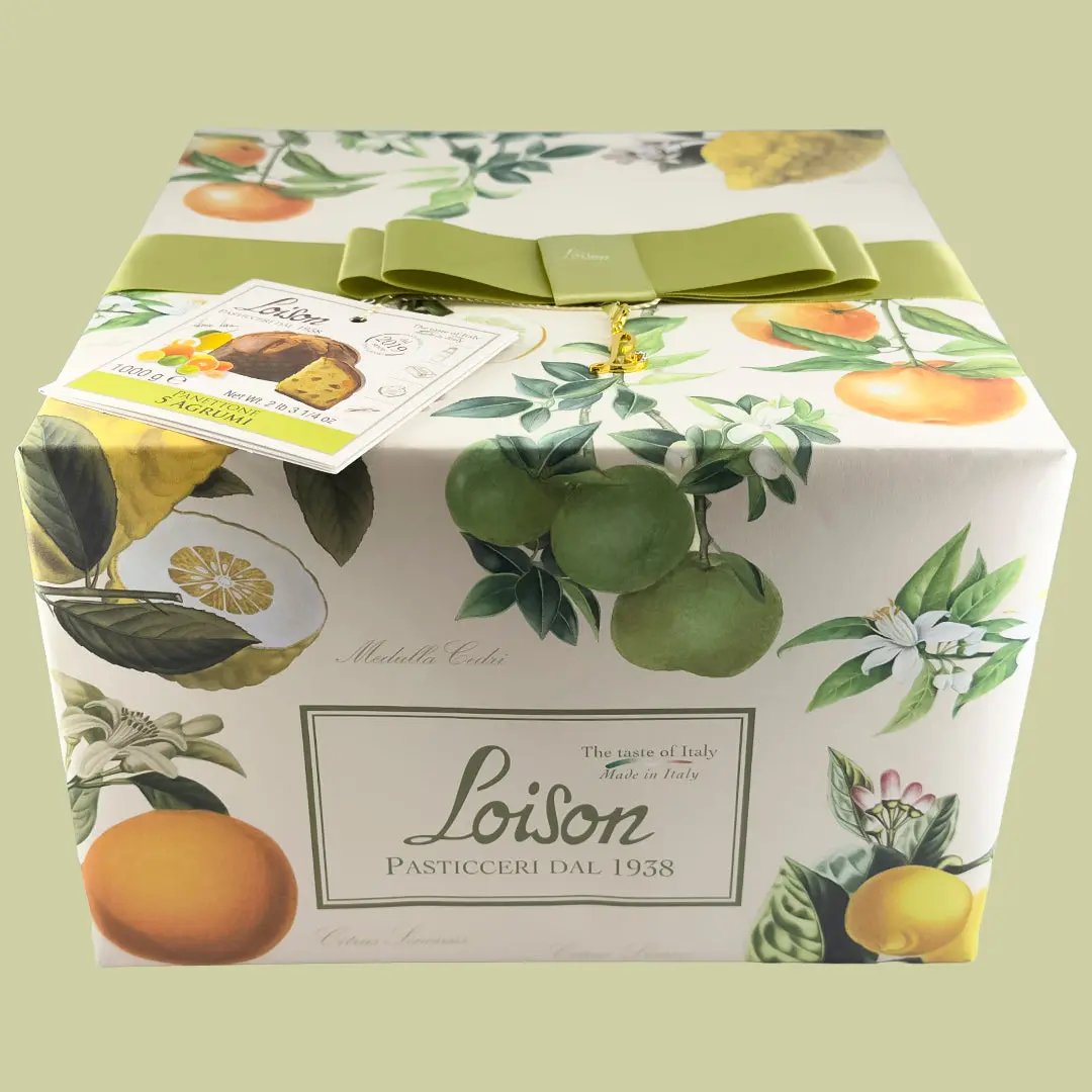 Panettone con 5 Cítricos confitados Loison 1 kg Loison