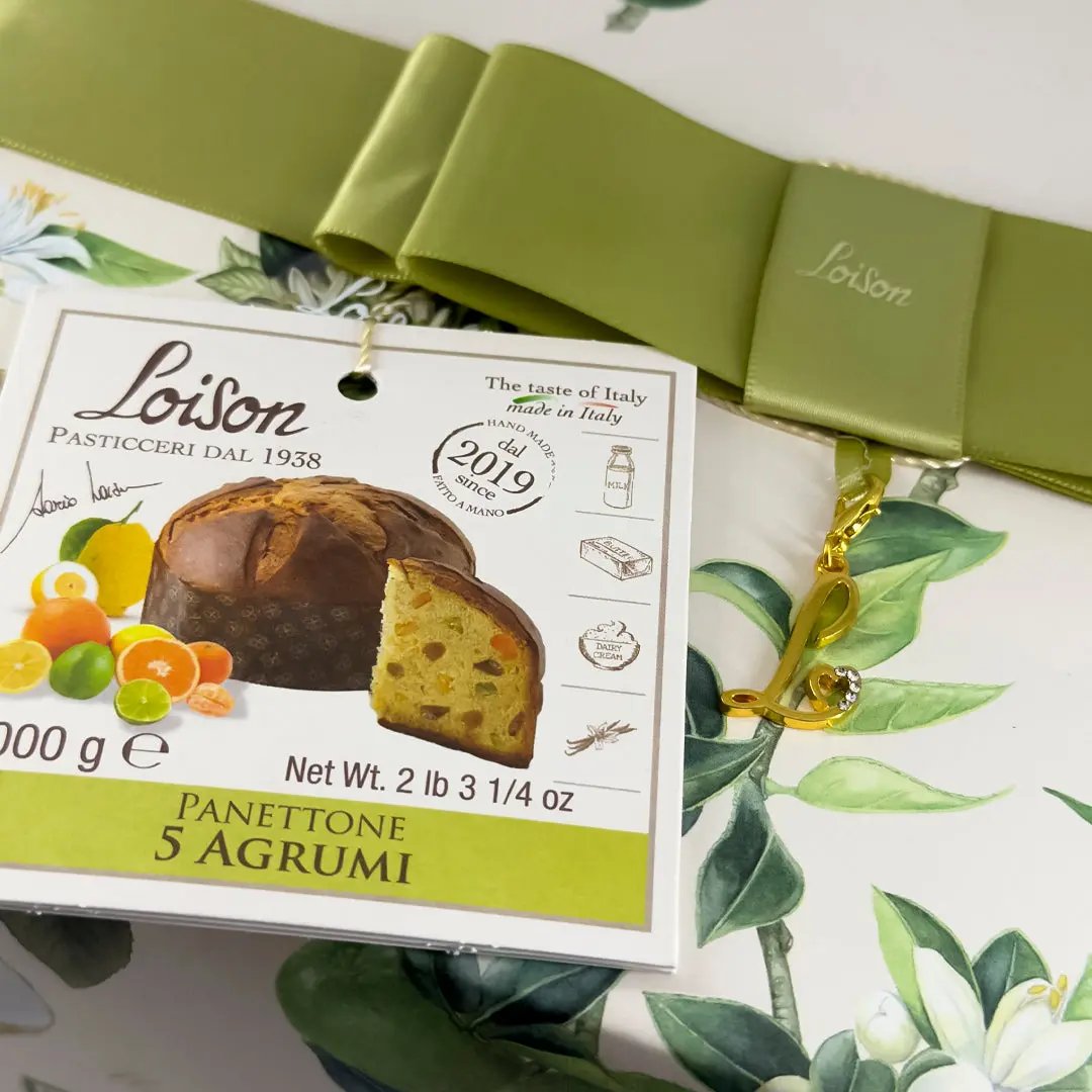 Panettone con 5 Cítricos confitados Loison 1 kg Loison