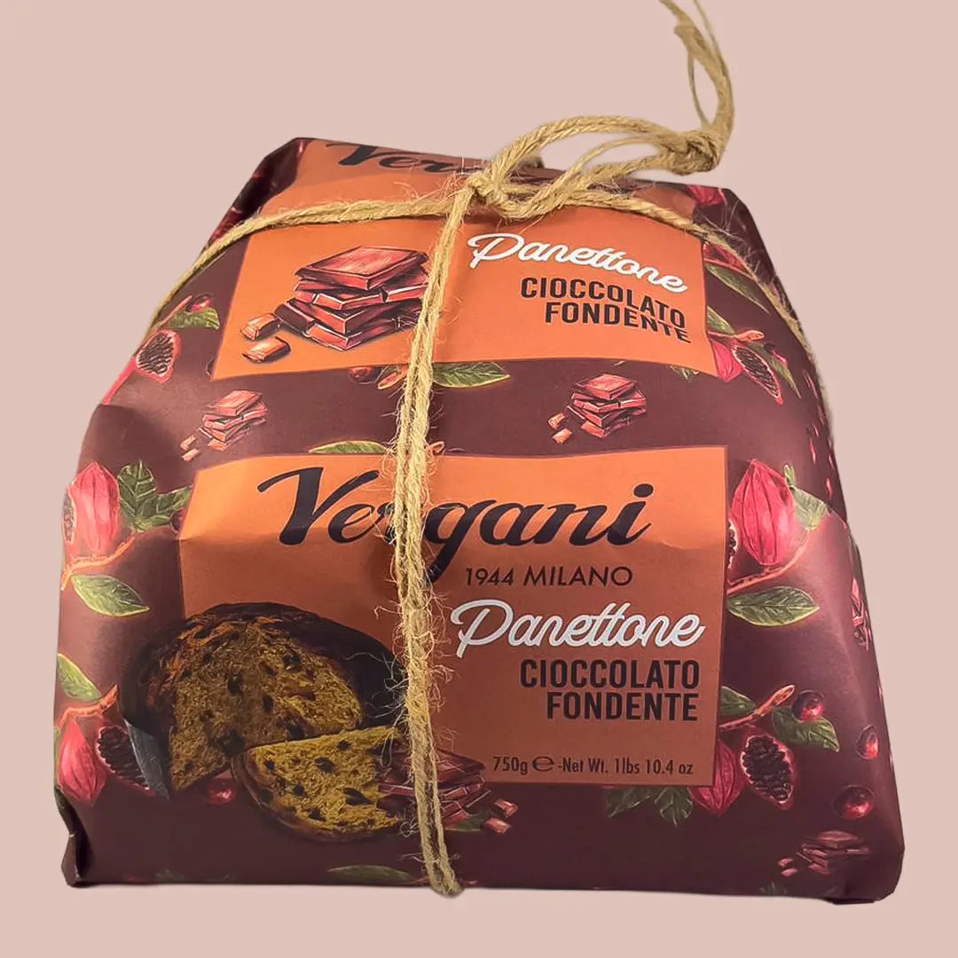 Panettone con Chocolate Fondente Vergani 750 g Vergani