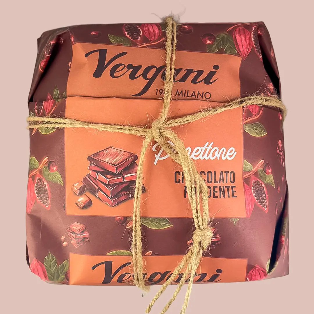Panettone con Chocolate Fondente Vergani 750 g Vergani