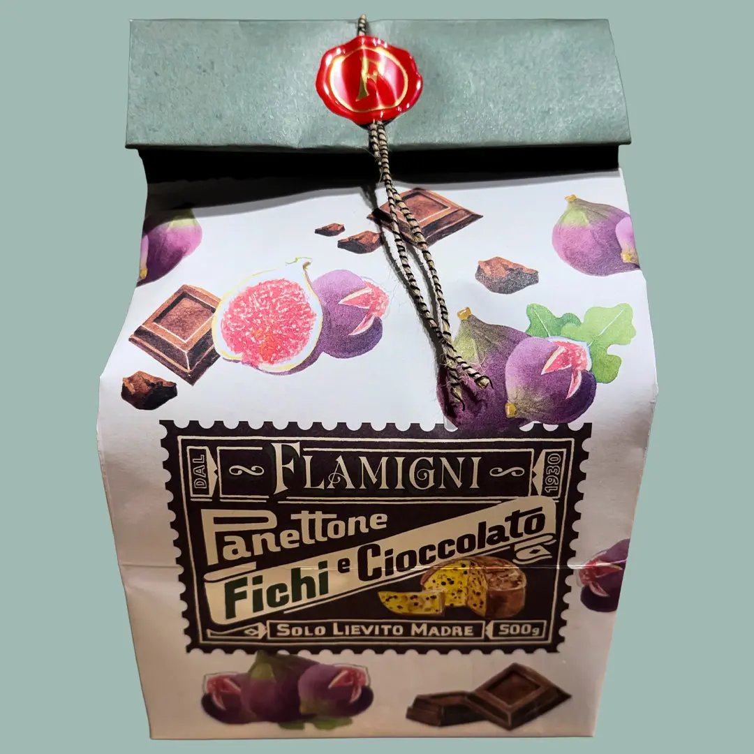 Panettone con Higos y Chocolate Flamigni 500 g Flamigni S.r.l.