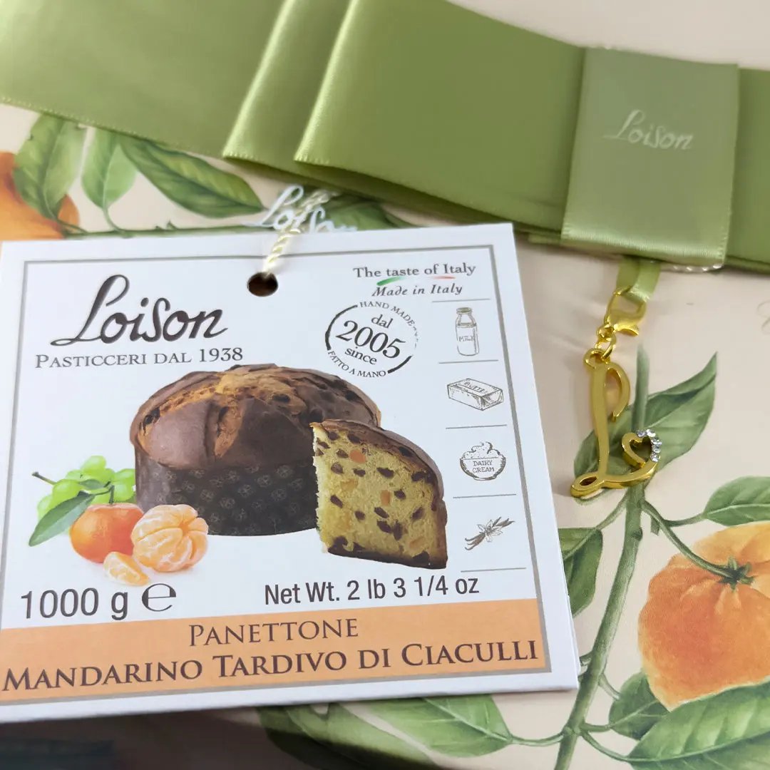 Panettone con Mandarina Loison 1 kg Loison