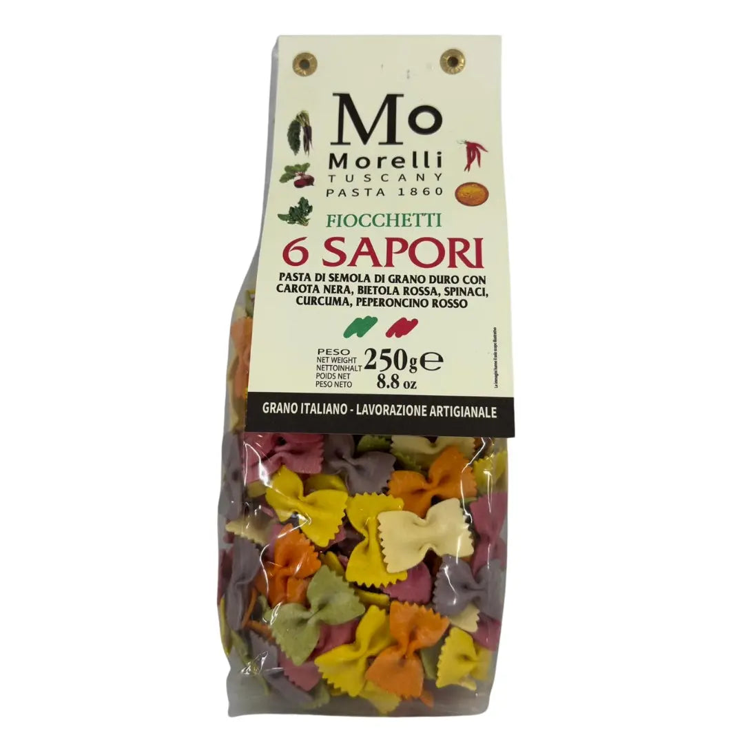 Pasta Fiocchetti Seis Sabores Morelli 250 g Antico Pastificio Morelli 1860 SRL