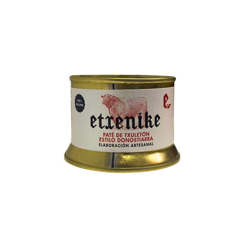 Paté de Txuletón Estilo Donostiarra Etxenike 130 g Etxenike