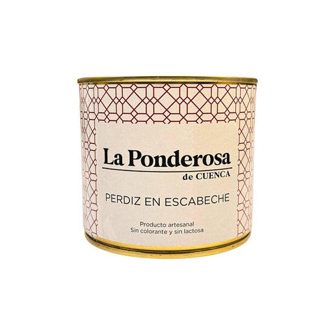 Perdiz en Escabeche La Ponderosa de Cuenca 620 g La Ponderosa de Cuenca