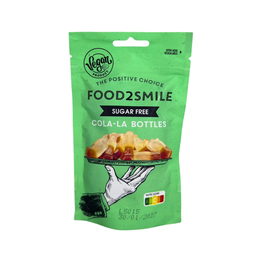 Gominolas de Cola Sin Azúcar, Vegano y Sin Gluten. 90 g Mantequerías Bravo