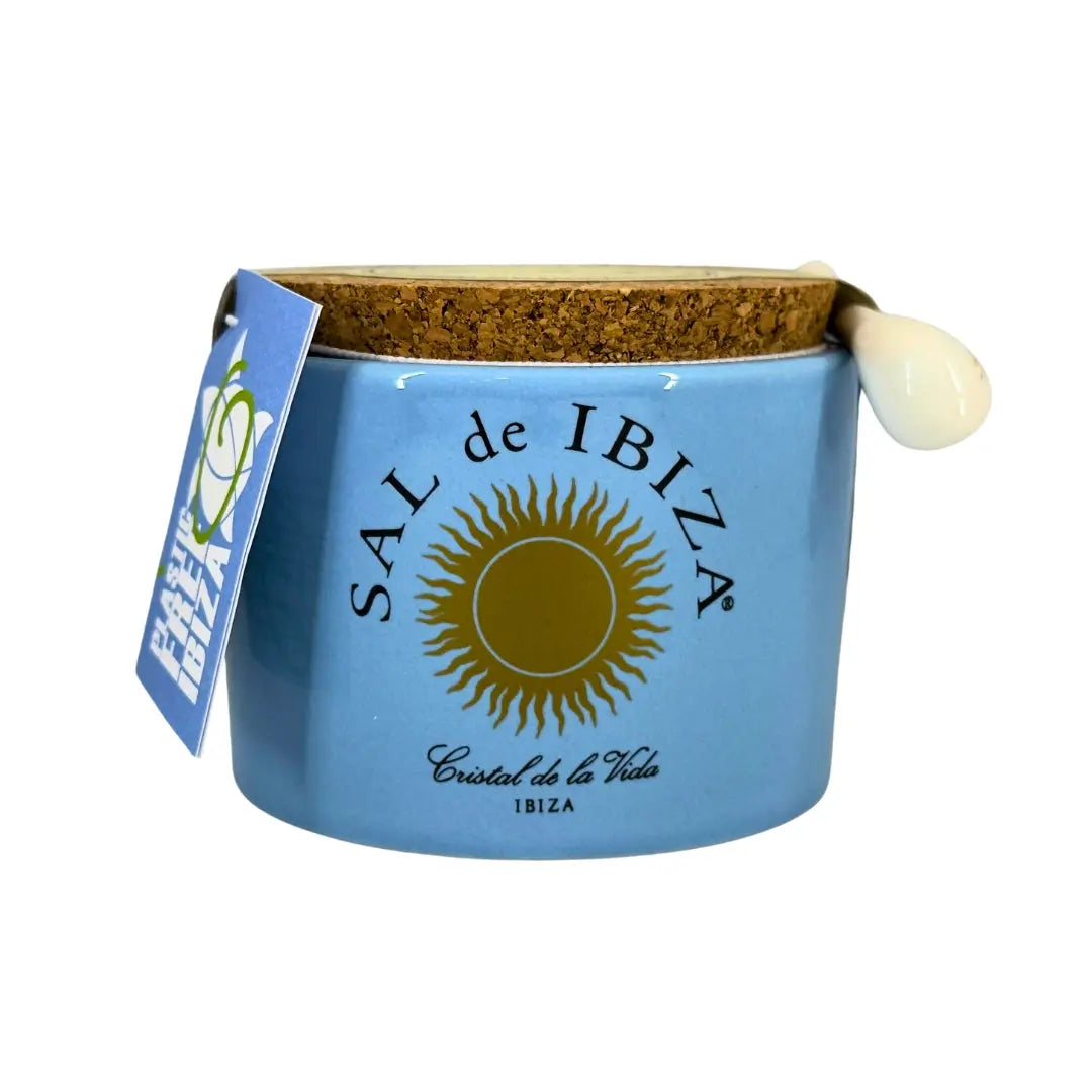 Sal de Ibiza Flor de Sal con Ajo Negro. 140 g Sal de Ibiza