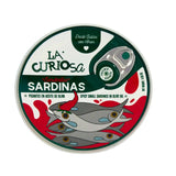Sardinillas Picantes En Aceite de Oliva La Curiosa 12 / 16 Piezas 110 g La Curiosa