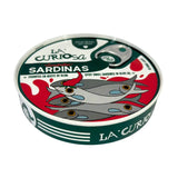 Sardinillas Picantes En Aceite de Oliva La Curiosa 12 / 16 Piezas 110 g La Curiosa