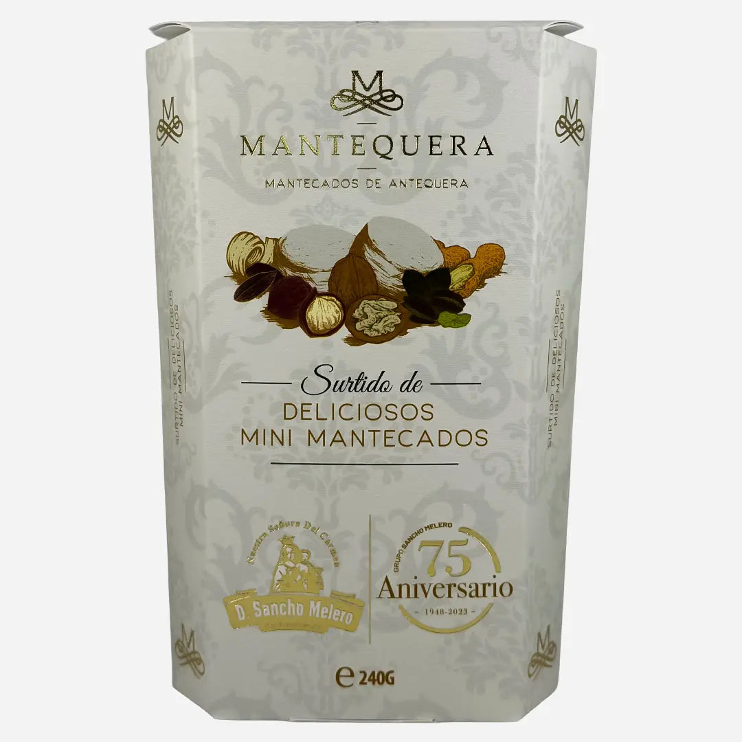 Surtido de Mantecados de Antequera Mantequera 240 g Industrias Confiteras Antequerana SL