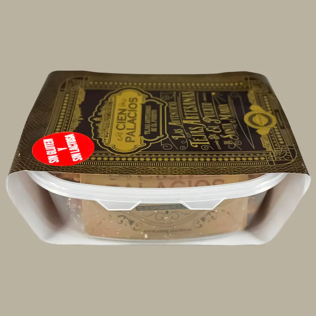 Tejas Artesanas Cien Palacios Sin Gluten y Sin Lactosa 125 g Cien Palacios