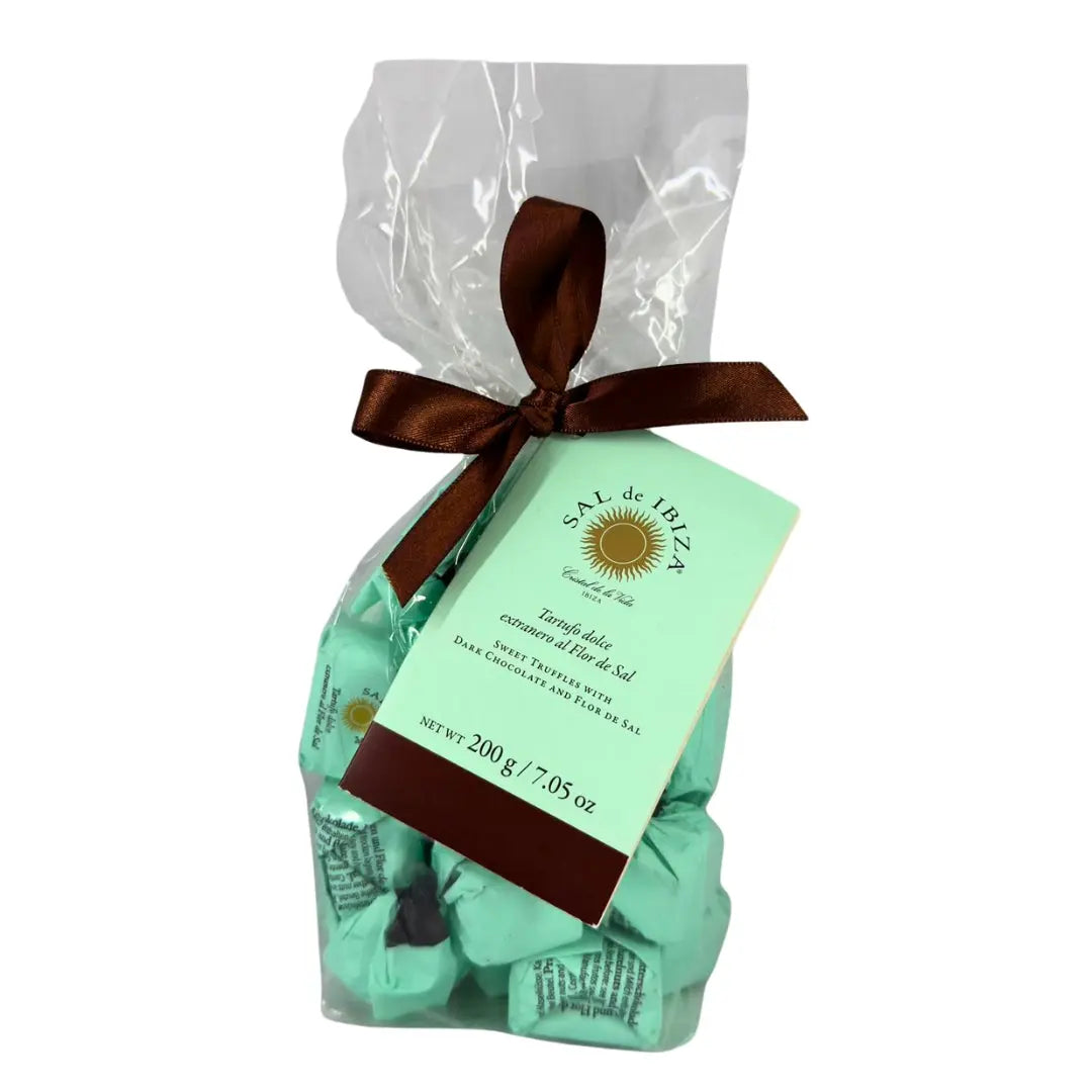 Trufas de Chocolate Oscuro con Sal de Ibiza Sal de Ibiza
