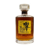 Botella de Whisky Japonés Hibiki Suntory 30 años Suntory - Mantequerías Bravo 4901777043725 sobre un fondo blanco