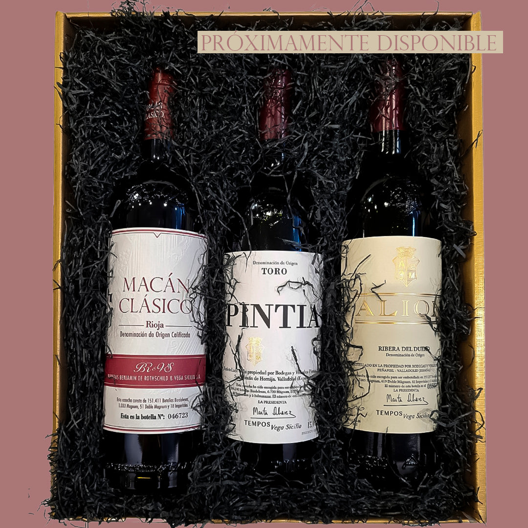 Caja de Regalo Tempos Vega Sicilia (Próximamente disponible)