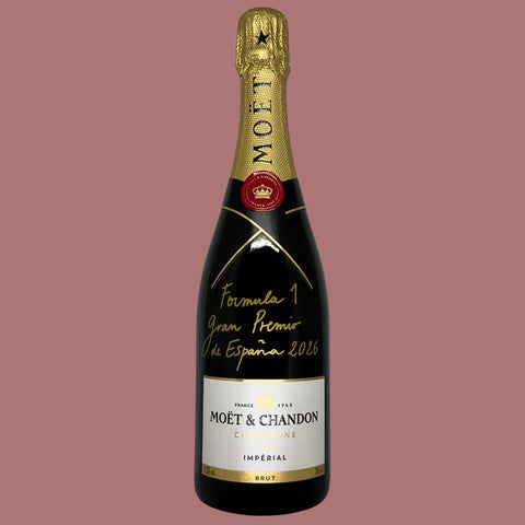 Champán Moët & Chandon x Fórmula 1 Edición Especial Limitada