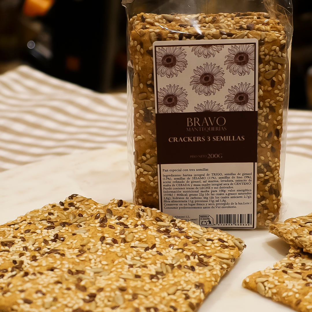 Cracker 3 Semillas 200 g